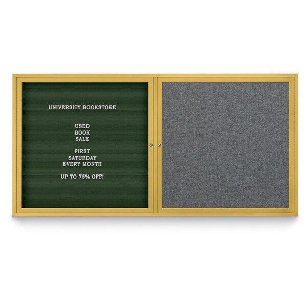 Corkboard, Buff/Black, 48"x36"